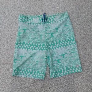 Vineyard Vines Boys Swim Trunks Green Fish L/16